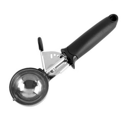 

DESTYER Ice Cream Scoop Home Restaurant Ice Cream Watermelon Fruit Stainless Spoon with Trigger Lever