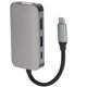 thumbnail image 2 of Adaptador compatible de tipo C a HDMI adaptador 4 en 1 4 en 1 tipo C carga rápida resistente para oficina móvil para transferencia de archivos, 2 of 8