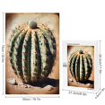 thumbnail image 2 of 1000 Piece Jigsaw Puzzle for Adults – Prickly Pear & Desert Bloom | Artistic Wooden Puzzle for Rustic Home Decor & Fun Family Activity, 2 of 7