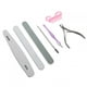 thumbnail image 4 of Juego de herramientas de manicura Fugacal 7 piezas acero, 4 of 6
