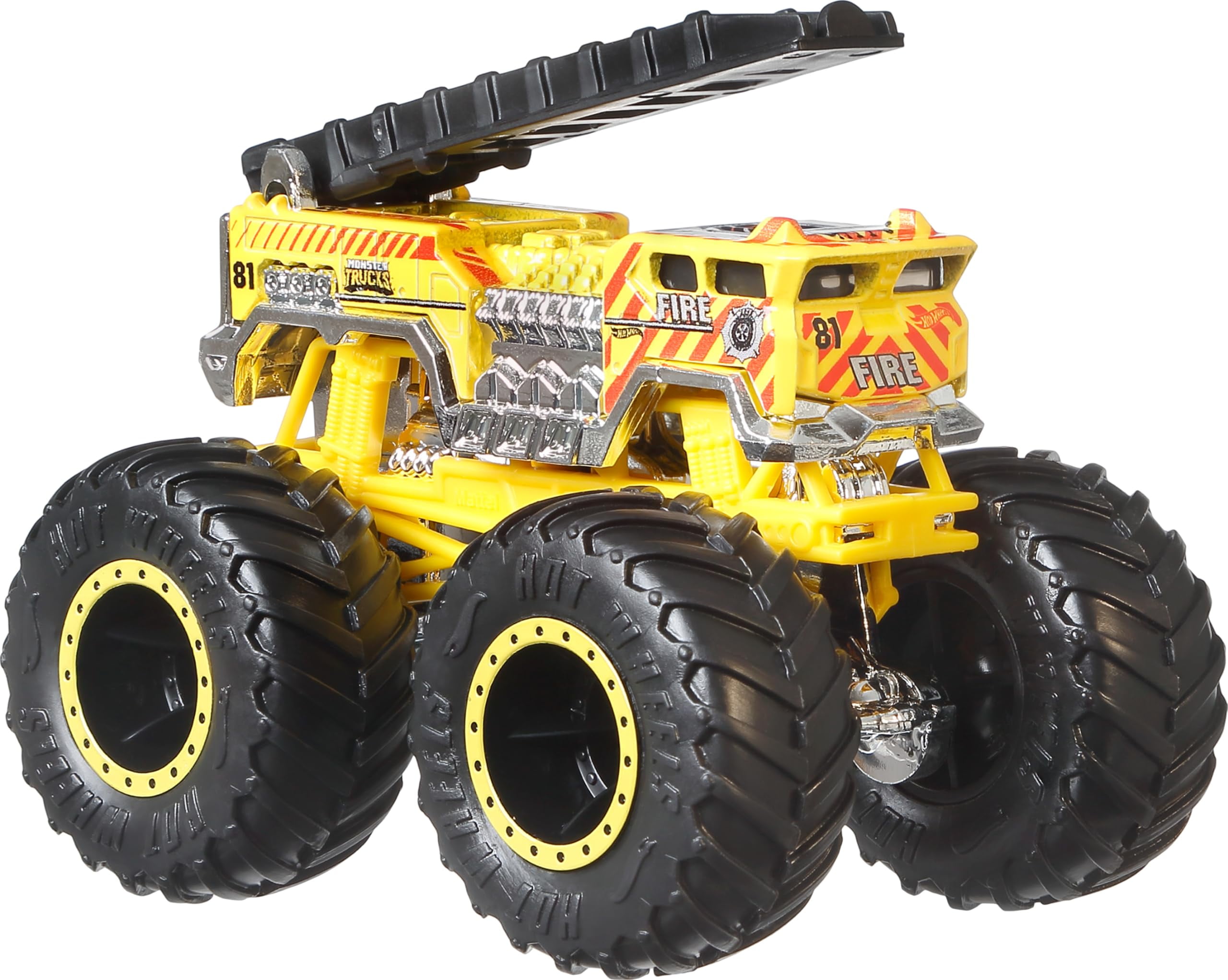 Mattel Hot Wheels Monster Trucks 4PK Alarm Squad
