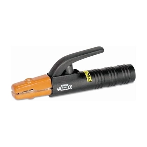 Lever Designed Electrode Holder, 250 A, Brass, For 1/0 Cable, 5 mm Cap, 8.54 in L