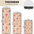 thumbnail image 4 of Pioneer Flower Floral Print Pattern Kitchen Rugs Sets Of 3,Kitchen Runner Rugs Non Skid Washable,Decorative Kitchen Floor Mats for Kitchen,Sink,Laundry,17X30 Inch + 17X47 Inch + 17X59 Inch, 4 of 6