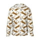 thumbnail image 1 of Balery Leopard Print Sudadera ligera de manga larga con capucha y protección solar UPF 50+ para hombre y mujer, ideal para pesca y running-Small, 1 of 7
