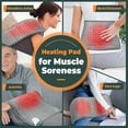 thumbnail image 5 of Heating pad - Electric heating pads - Warming back pad - LCD controller with 10 heat settings and 3 timers, 5 of 5