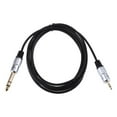 thumbnail image 1 of Enchufe Esté De 6,35 Mm Y 1/4 Pulg. Al De Converti De Audio De 3,5 Mm, Para Amplifie De Micrófono, Sistema De Casa Sunnimix Cable divisor de audio Y, 1 of 7