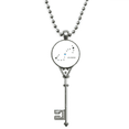 thumbnail image 1 of Signo del Zodiaco Escorpion constelación Colgante Collar Vintage Llavero Plata Joyas Unbranded M, 1 of 3