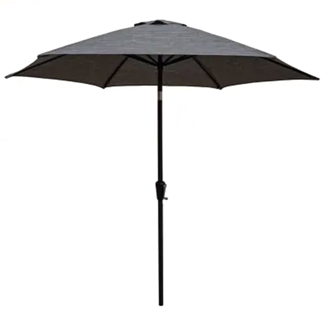 Four Seasons Courtyard Parasol de Marché Tuscany avec Manivelle et Inclinaison, Gris