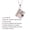 Granddaughter C, variant on Spanish/German For Son - My Champion Book Necklace For Daughter My Little Star Engraved Hidden Message Pendant Necklace Openable Pages Engraved Letter Stainless Steel Necklace