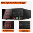 thumbnail image 4 of 900W Professional Switching Power Supply DC 0-30V 0-20-30A Adjustable Laboratory Power Supply Constant Voltage Digital Variable ,Voltage Consistency, 4 of 7