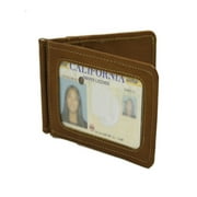 BI-FOLD MONEY CLIP w/ID WINDOW