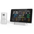 thumbnail image 1 of Amdohai 7.5Inch Large DisplayTuya WIFI 328FT（100M ) Sensing Distance Wireless Weather Station, 1 of 8