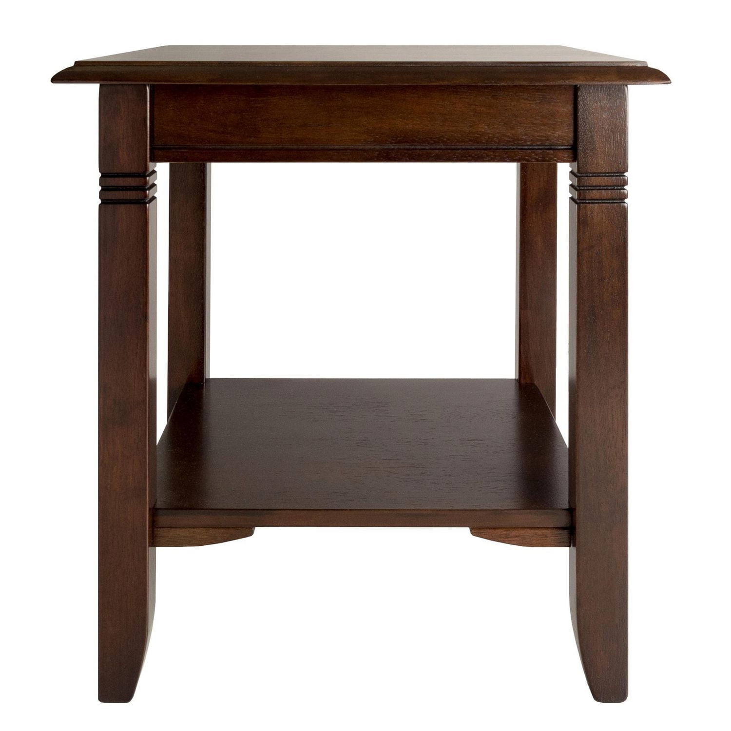Nolan End Table in Cappuccino Finish