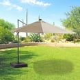 thumbnail image 5 of Garden Winds Replacement Canopy Top Cover for Single Tier 11 Ft Round Solar Umbrella - RipLock 350, 5 of 5