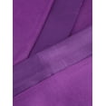 thumbnail image 4 of REGALWOVEN Women Silk Satin Lingerie Robe Sleepwear Kimono Gown Bathrobes Purple, 4 of 5