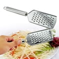 thumbnail image 3 of fastboy Hot ! 1PC Lemon Cheese Grater Multi -purpose Stainless Sharp Vegetable Fruit Slicer Cheese Shavings Planer kitchen Gadget silver 1Set, 3 of 6