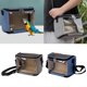 thumbnail image 2 of Bird Travel for Case for Carrier Parrot Carrying Cage Mesh Top Lightweight Portable Outing Gear for Cockatiels Lovebirds, 2 of 4
