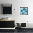 thumbnail image 2 of Stupell Industries Happiness Comes In Waves Pattern Graphic Art Black Framed Art Print Wall Art, Design by Linda Birtel, 2 of 7