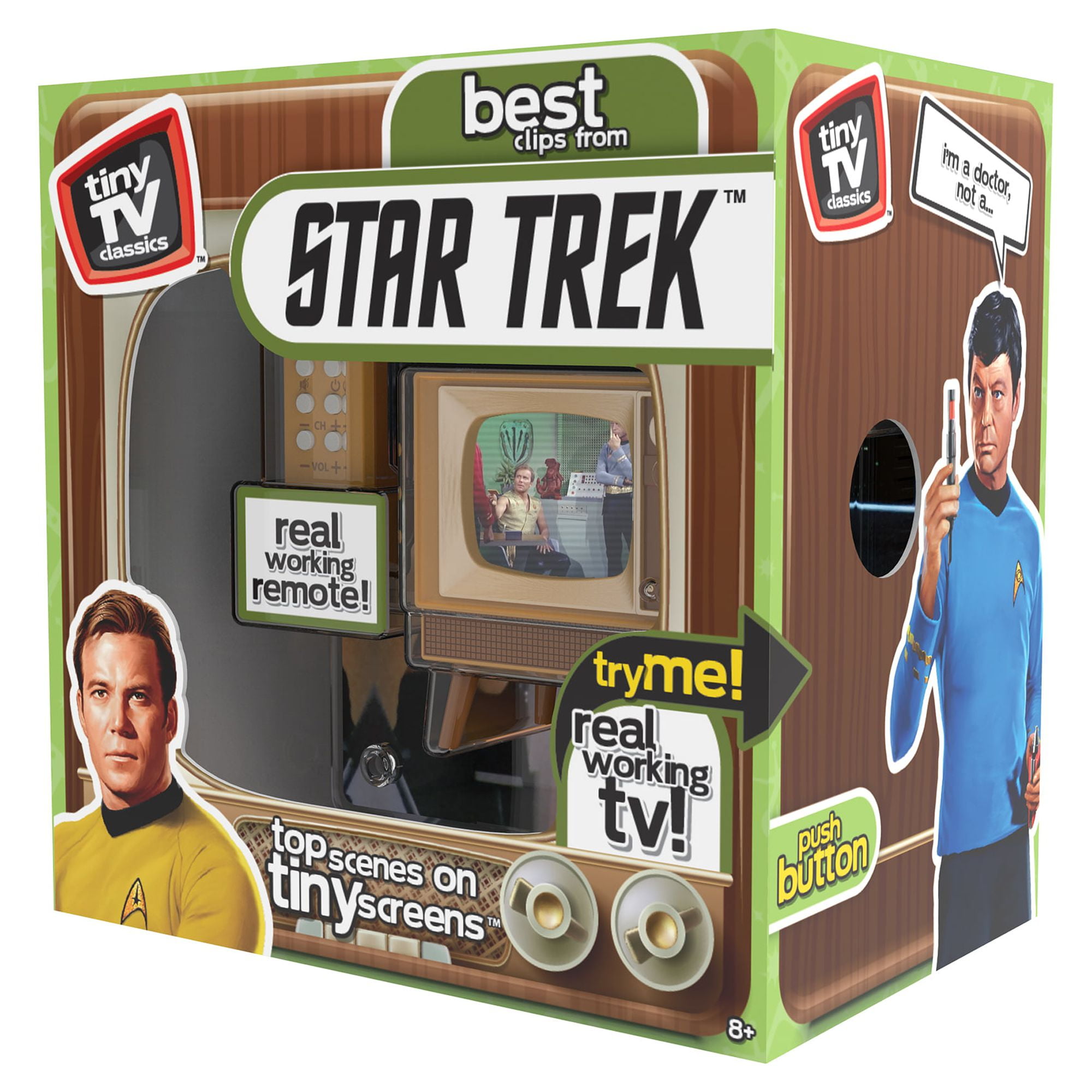 Tiny TV Classics - Star Trek Edition - Collectible Toy Tiny TV Classics - Star Trek Edition - Collectible Toy