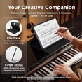 thumbnail image 2 of Restored TCL NXTPAPER 14 Android Tablet, 14.3" Paper-Like Display Drawing Pad, Digital Notebook & Musician Tablet with 4096-Level Stylus & Flip Case, 8+8GB RAM, 256GB Storage, Gray, 2 of 5