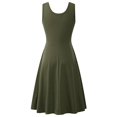 thumbnail image 2 of Nouvelle Robe en Coton à Col en U pour Femmes, Jupe-Culotte Tridimensionnelle, 2 of 2