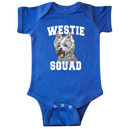 

Inktastic Dog Westie Squad Gift Baby Boy or Baby Girl Bodysuit