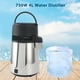 thumbnail image 3 of Distiller De Agua 4L, Fabricante De Agua Totalmente Automático De Acero Inoxidable, Máquina De Agua Destilada Para Hogar, Cocina, Oficina, Laboratorio, Viajes, Acuarios,, 3 of 7