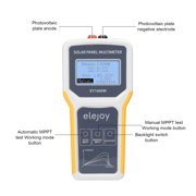 EY1800W/EY1600W/EY800W/EL400B Solar Panel Tester Photoic Panel Multimeter Auto/Manual MPPT Detection Tool Voltmeter