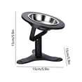 thumbnail image 3 of Pet Feeding Bowl Adjustable Height Angled Design Non Slip Base for Cats and Small Dogs, 3 of 6