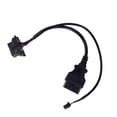 thumbnail image 2 of Kenally OBDII Extension Cable Solution For Bypass Connector Diagnostics OBDII Cable OBD Your Adapter Extension Bypass Black Type2 NO2, 2 of 6