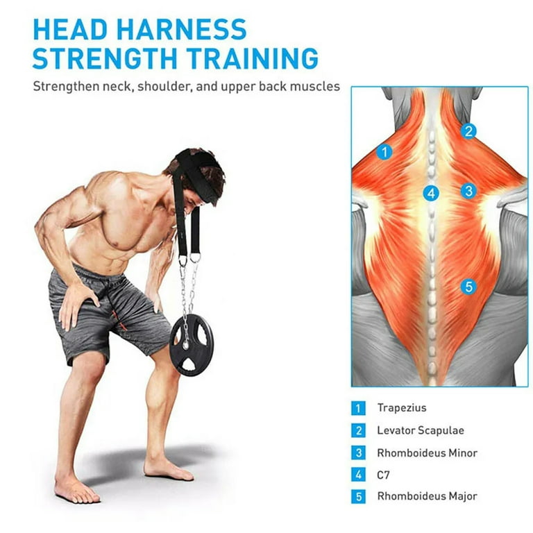 Head Neck Training Head Harness Body Strengh Exercise Strap