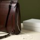 thumbnail image 5 of Mochila Cuero Genuino Gran Capacidad para Mujer Viajes Al Aire Libre (café), 5 of 8