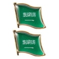 thumbnail image 6 of NICEXMAS Crystal Epoxy Pin World Flag Brooch Multi for Decoration 2Pcs, 6 of 8