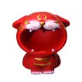 thumbnail image 1 of Tigres Estatua Hogar Resina Tigres Estatuilla Escultura Arte Decoración Misceláneas rojo Gloria Cuenco de almacenamiento de llaves, 1 of 7