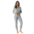 thumbnail image 1 of followme Combinaison Thermique Henley pour Femmes 6743-gRY-L Gris, 1 of 4