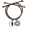 thumbnail image 1 of Performance Dancer Duet Dance Art Pulsera Cuerda Mano Cadena Cuero Dinero Pulsera Unbranded  M, 1 of 2
