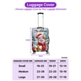 thumbnail image 5 of Merry Christmas Corgi Enjoys Woofmas Winter Xmas Holiday Travel Luggage Cover Welsh Corgi Dog Lover Gifts Idea Suitcase Dust Protective Decor - 02022, 5 of 5