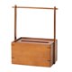 thumbnail image 2 of Porta pañuelos de bambú, porta pañuelos, decoración elegante, caja de pañuelos con asa de bambú, caja de pañuelos rectangular para oficina y, 2 of 9