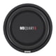 thumbnail image 5 of 2 MB Quart DS1 254 800 vatios 4 ohmios 10 pulgadas subwoofers delgados y poco profundos coche camión DVC RMS 400 vatios por subwoofer capa de polvo duradera, 5 of 5