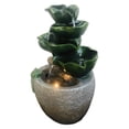 thumbnail image 2 of Angelo Décor Lily Leaf Falls Fountain with energy-efficient pump and LED Lighting, 2 of 3
