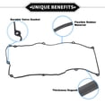 thumbnail image 3 of Valve Cover Gasket No.132704M700 for Nissan Sentra 4 Cyl 1.8L 2000-2003 Cylinder Head Valve Seal Gasket, 3 of 6