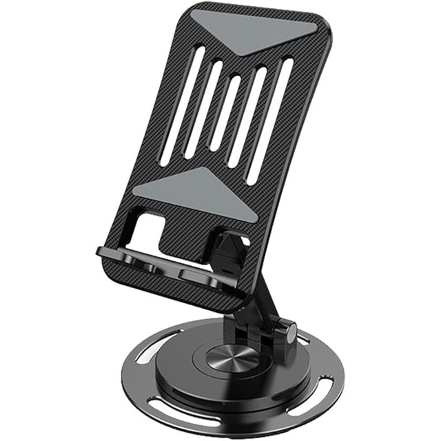 Support de Téléphone de Bureau, Support de Téléphone de Bureau, Support de Téléphone de Bureau Réglable, Support Mobile Durable, Diffusion en Continu en Direct, Regarder la Télé et les Appels