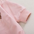 thumbnail image 4 of YDFCWXW Toddler Baby Girl Clothes Long Sleeve Pullover Sweatshirt Romper Winter Outfits (Pink, 6-12 Months), 4 of 9