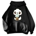 thumbnail image 2 of Black Hoodies for Women, Hoodies for Teen Girls, Womens Cute Fashion Sweatshirts Sweatshirts for Teen Girls Hoodies, L, 2 of 3