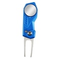 thumbnail image 1 of Herramienta de Divot de Golf Cola Suministros de golf Acero inoxidable Plegable Azul, 1 of 8