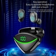 thumbnail image 5 of Wireless Bluetooth Headset Semi-in-Ear Digital Display Black, 5 of 5