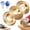 Flat&Slanted&Curved, variant on Angle Grinder Polishing Pad, Tungsten Carbide Grinding Wheel Wood Carving, Heavy-Duty Wood Carving Disc Set for Wood Sanding Polishing and Surface Finishing (Curved)
