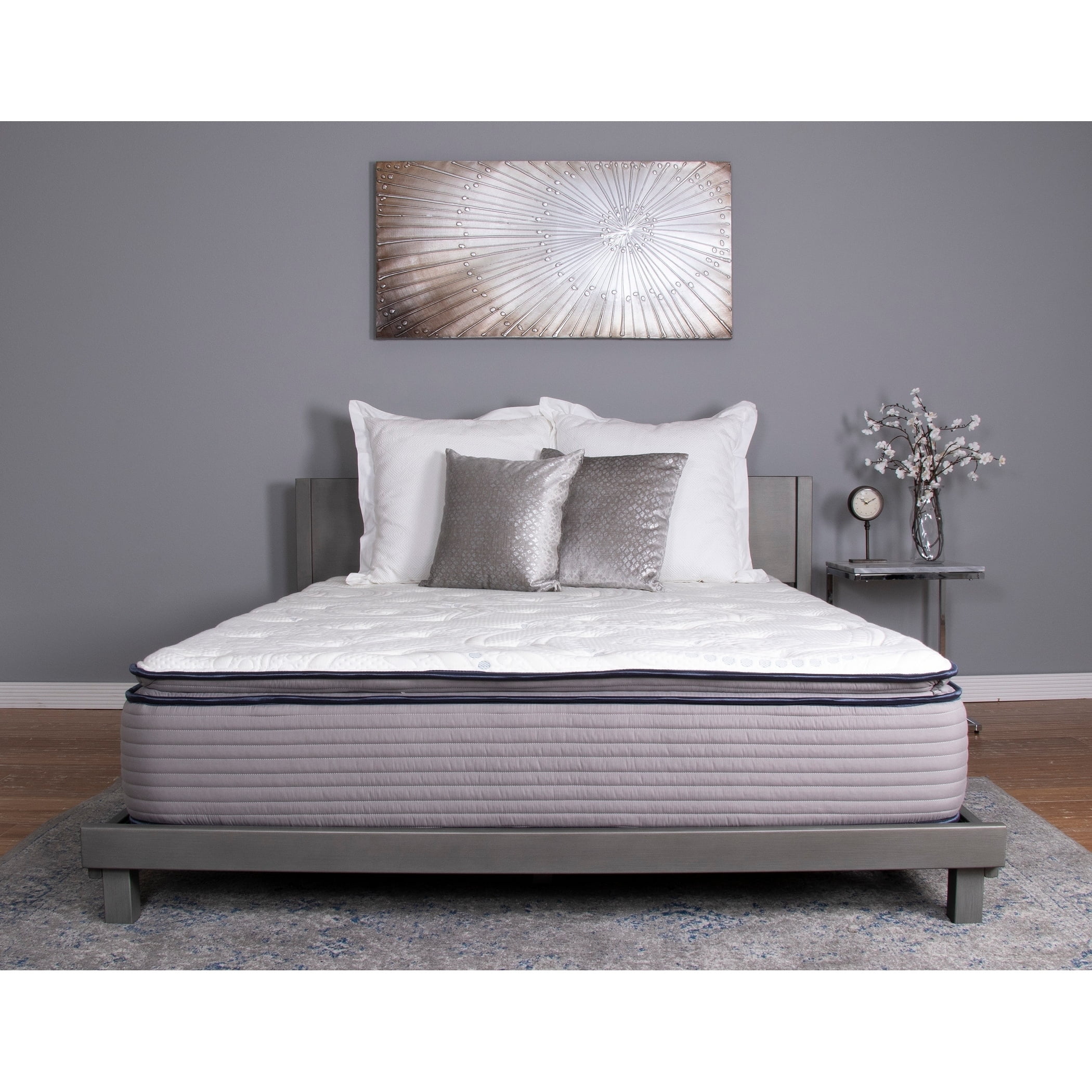NuForm Affinity 13inch Pocketed Coil Gel Pillow Top Mattress Full XL