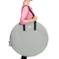 thumbnail image 4 of Munchkin® Infant Baby Swing Travel Carrying Case with Handles, Gray, 4 of 8