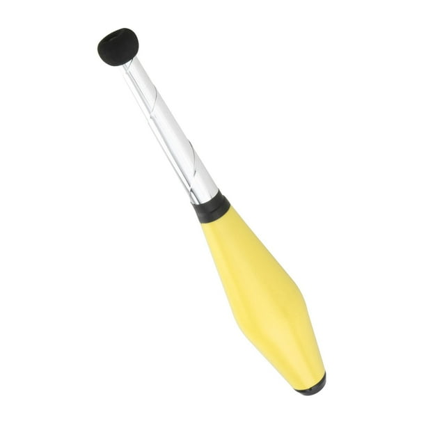 Mazas de malabarismo profesionales premium con pasadores ultraligeros para niños y escuelas Amarillo
